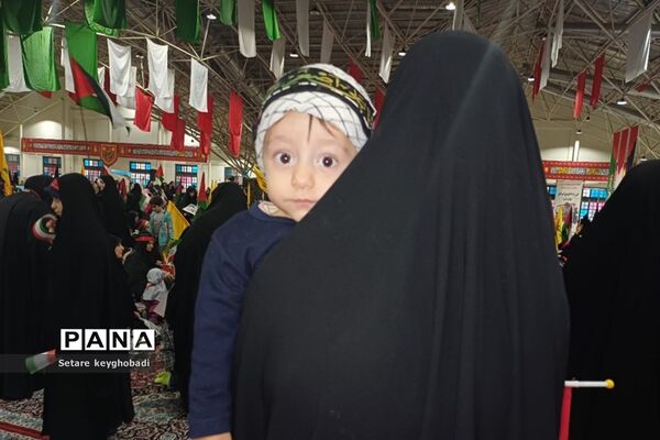اجتماع مادران و کودکان در محکومیت رژیم کودک‌کش اسرائیل