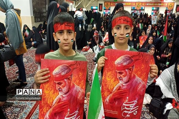 اجتماع مادران و کودکان در محکومیت رژیم کودک‌کش اسرائیل