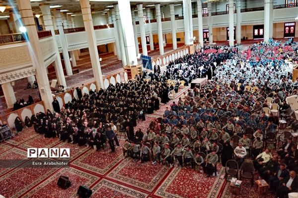 اولین سالگرد شهدای دانش‌آموز حادثه تروریستی حرم مطهر شاهچراغ(ع)