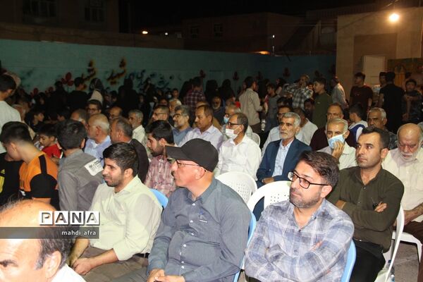 برگزاری چهلمین یادواره شهدای دانش‌آموز مدرسه پیروز بهبهان