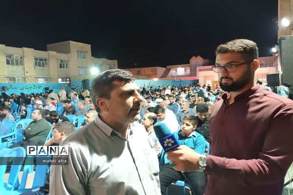 برگزاری چهلمین یادواره شهدای دانش‌آموز مدرسه پیروز بهبهان