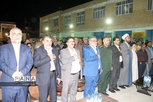 برگزاری چهلمین یادواره شهدای دانش‌آموز مدرسه پیروز بهبهان