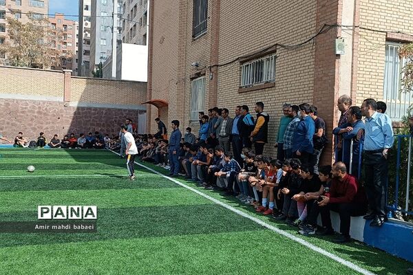 افتتاحیه المپیاد ورزشی در دبیرستان استعدادهای درخشان شهید بهشتی