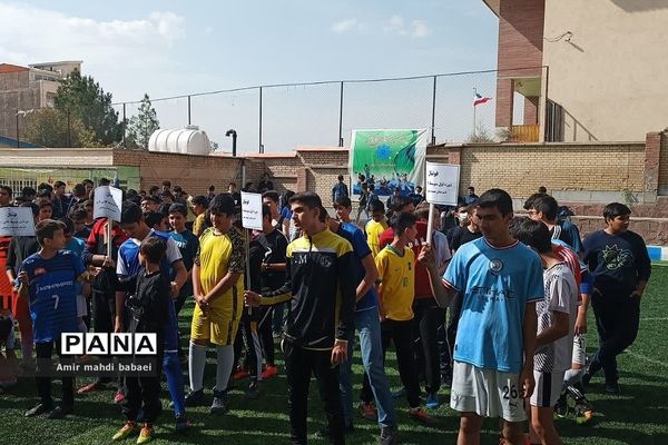 افتتاحیه المپیاد ورزشی در دبیرستان استعدادهای درخشان شهید بهشتی