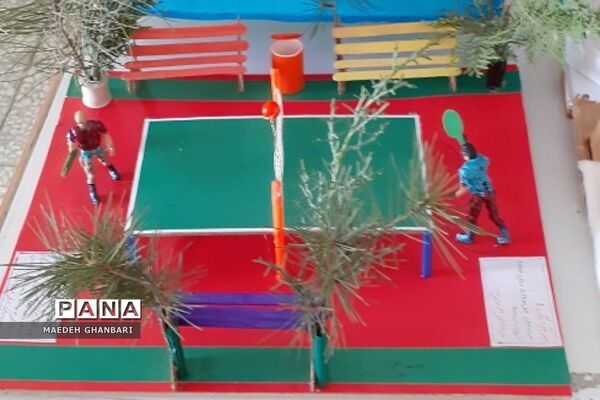 نمایشگاه دست‌سازه‌های ورزشی دانش‌آموز شهرستان پردیس