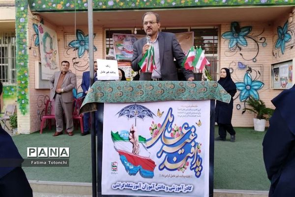 گرامیداشت هفته پدافندغیر عامل در دبیرستان حاج علی اکبر گراشی ناحیه 3