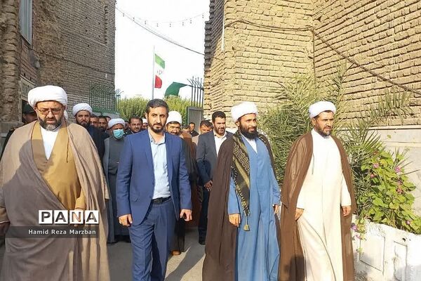 مراسم تکریم و معارفه امام جمعه شهرک واوان درشهرستان‌ اسلامشهر