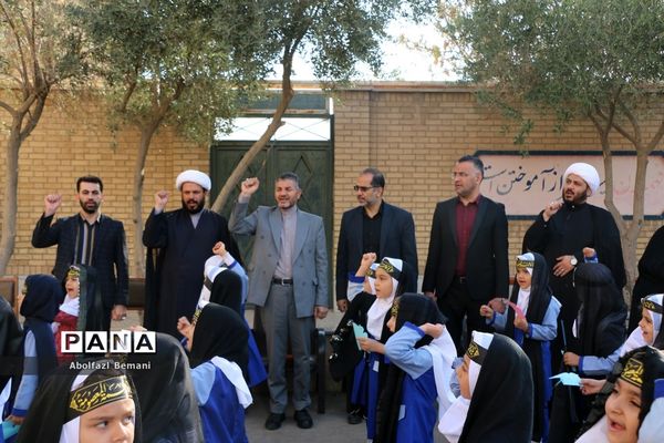 اجرای مراسم آیینی «سلام بر کریمان» در مدارس قم