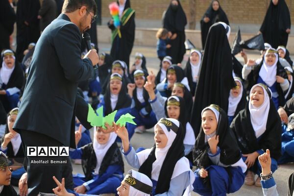 اجرای مراسم آیینی «سلام بر کریمان» در مدارس قم