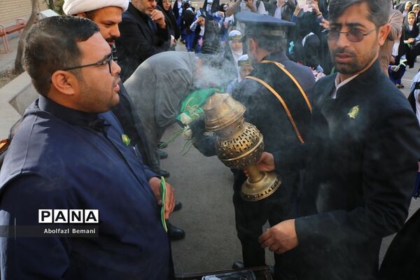 اجرای مراسم آیینی «سلام بر کریمان» در مدارس قم