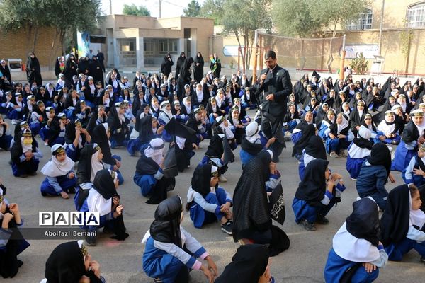 اجرای مراسم آیینی «سلام بر کریمان» در مدارس قم