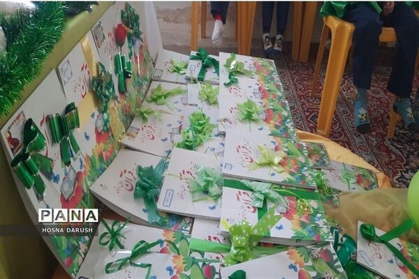 جشن قرآن  دانش‌آموزان  کلاس اولی دبستان سرافراز ناحیه ۷ در مشهد