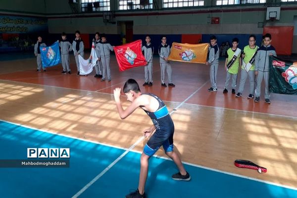 افتتاحیه المپیادورزشی درون مدرسه‌ای دبستان پسرانه علوی منطقه ۱۳