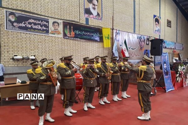 پنجمین یادواره شهید خردسال محمد طاها اقدامی در شهرستان میمه