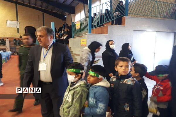 پنجمین یادواره شهید خردسال محمد طاها اقدامی در شهرستان میمه