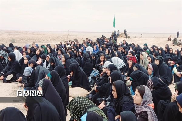 دانش‌آموزان اصفهانی اعزامی راهیان‌نور در طلائیه و حسینیه حضرت ابوالفضل(ع)