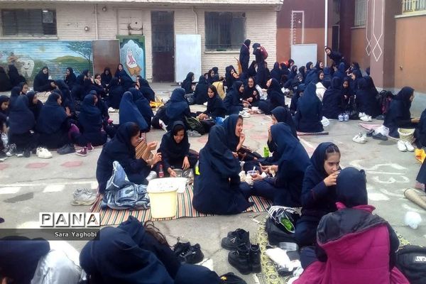 جشنواره غذای سالم در مدرسه عارفه شهر اراک