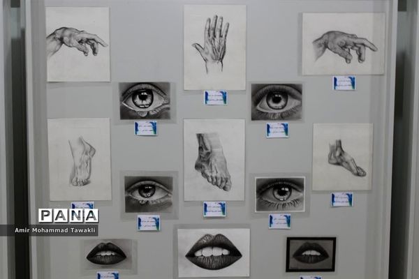 برپایی نمایشگاه نقاشی نگارستان آسمان در بافق