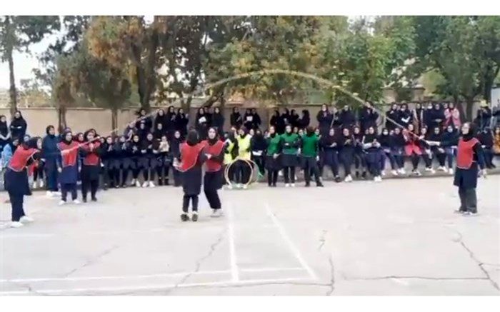 المپیادهای ورزشی درون‌مدرسه‌ای شور و انرژی دانش آموزان را بالا می‌برد/فیلم