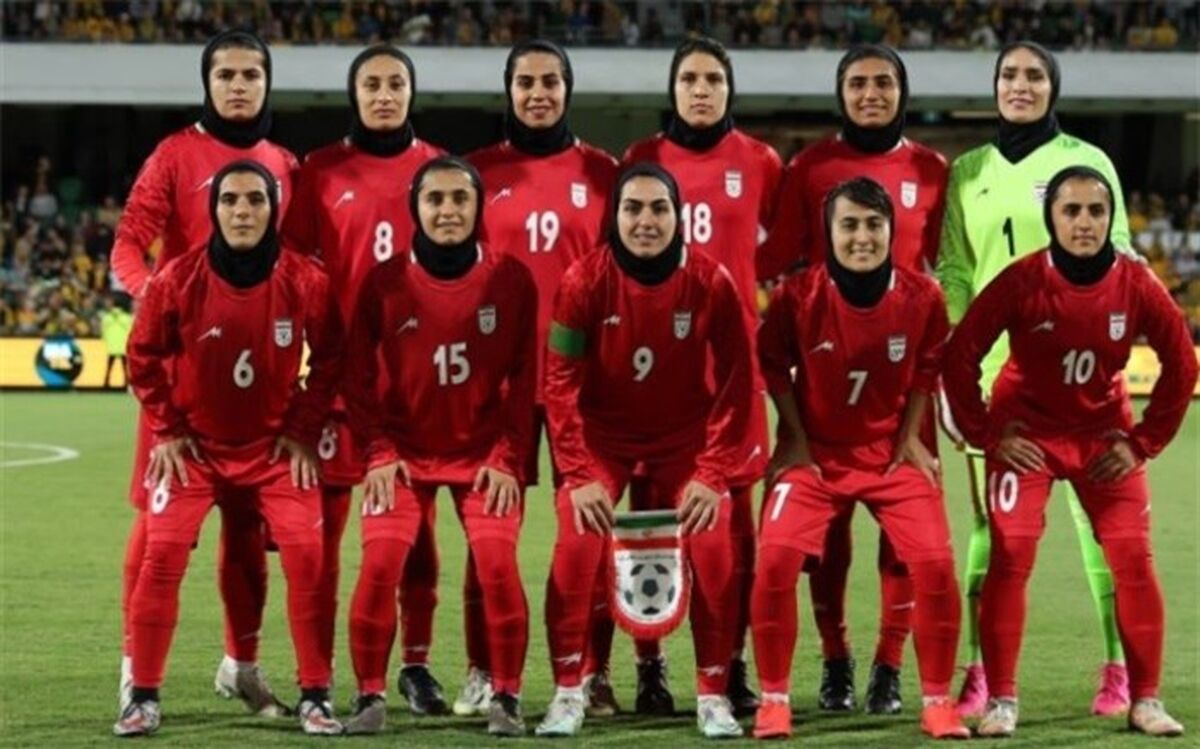 تیم ملی فوتبال بانوان ایران به مصاف چین‌تایپه می‌رود