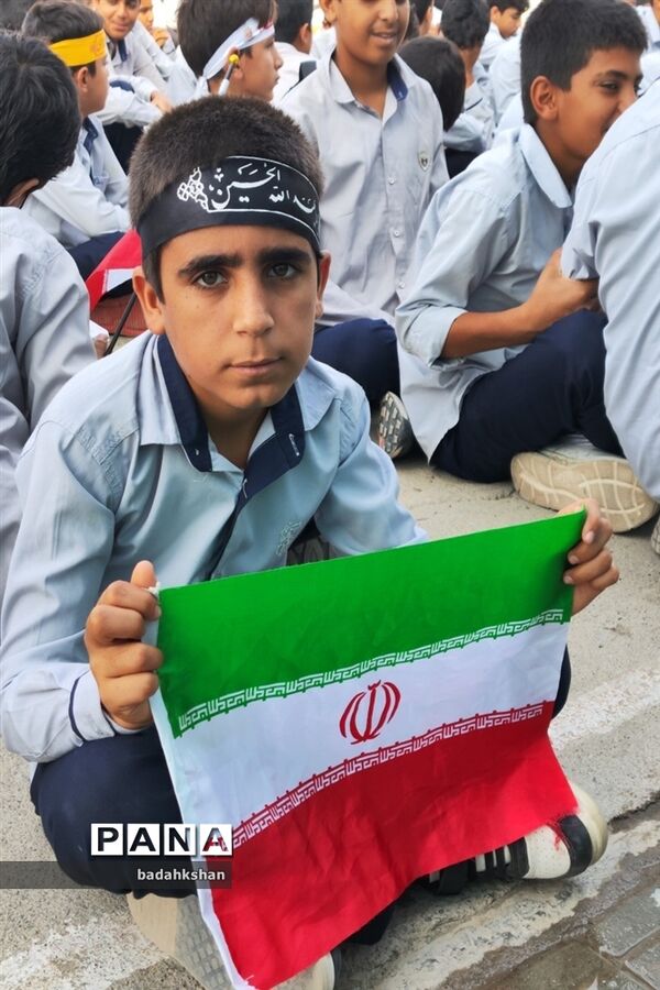 حمایت دانش‌آموزان عشایری از کوکان غزه