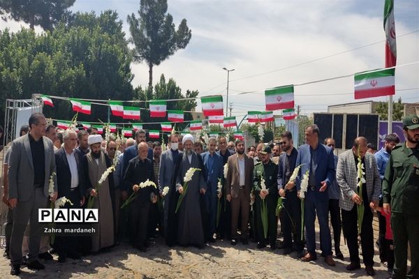 راهپیمایی مردم قرچک به‌مناسبت سالروز قیام خونین ۱۵ خرداد