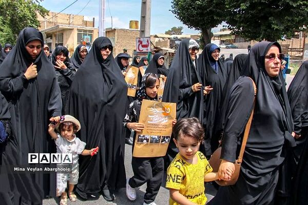 راهپیمایی شصتمین سالگرد قیام پانزده خرداد در شهرستان‌ پیشوا