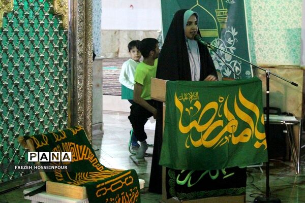 محفل شعر آیینی امام رضایی در امامزاده حضرتین