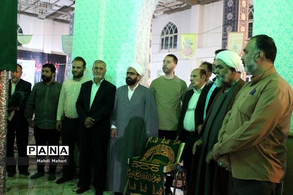 محفل شعر آیینی امام رضایی در امامزاده حضرتین