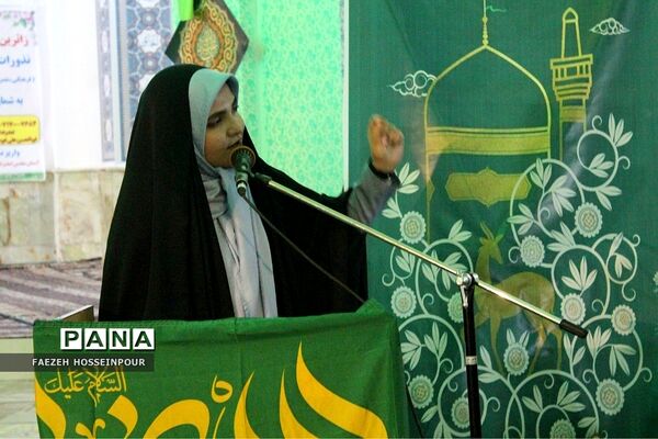 محفل شعر آیینی امام رضایی در امامزاده حضرتین
