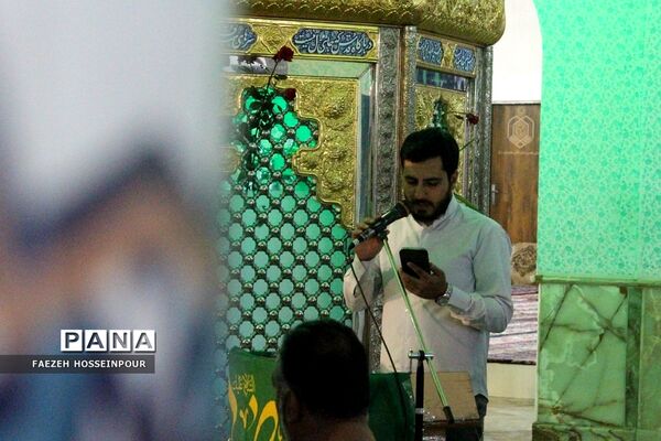 محفل شعر آیینی امام رضایی در امامزاده حضرتین
