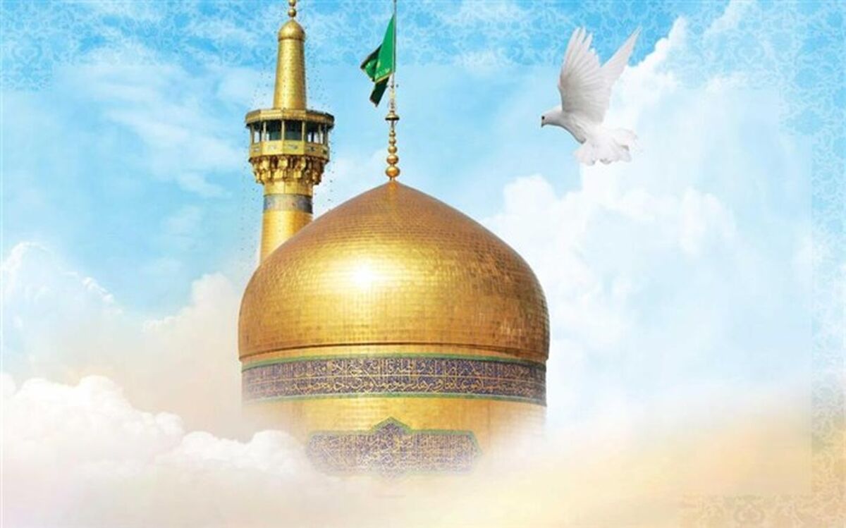 مشهد در میلاد امام رضا ( ع) غرق شادی و نور