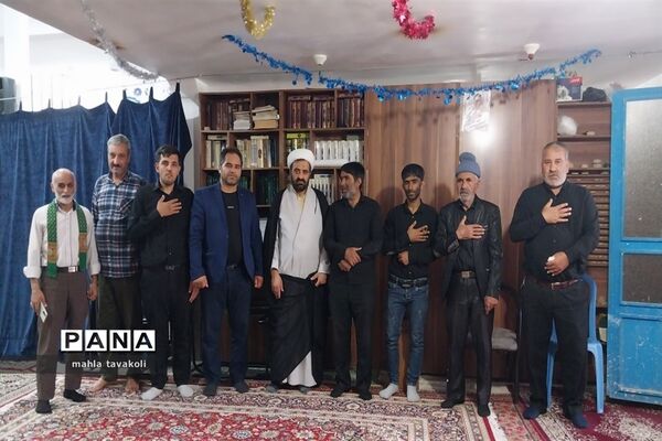 مراسم ختم و تجلیل شهید‌مرزبانی ناصر حیدری دژ در حسینیه حضرت ابوالفضل(ع)