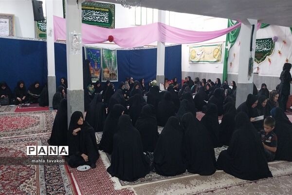 مراسم ختم و تجلیل شهید‌مرزبانی ناصر حیدری دژ در حسینیه حضرت ابوالفضل(ع)