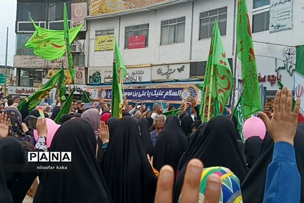 کاروان شادی به‌مناسبت ولادت امام رضا(ع) در قائمشهر