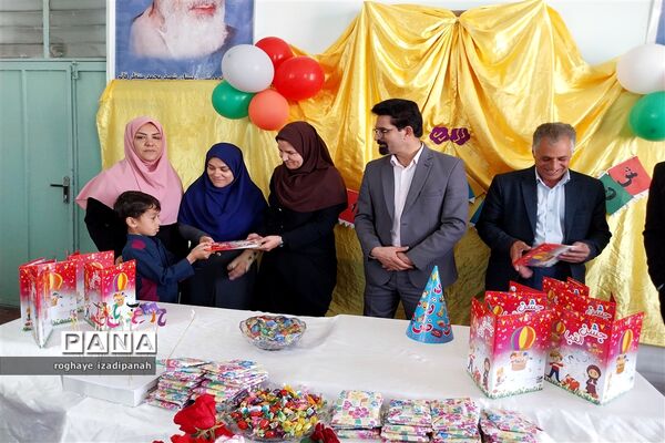 برپایی جشن الفبا در دبستان قرآنی شهید‌منتظر قائم شهرستان خاتم