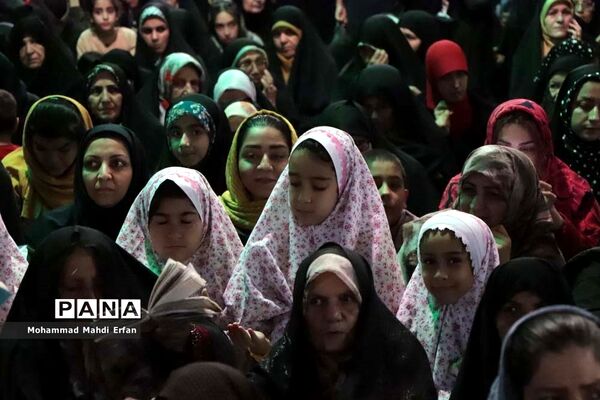 مراسم استقبال از خادمان حرم مطهر امام رضا(ع) در شهرستان آباده