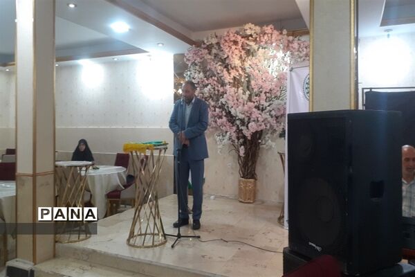 آیین تقدیر از مربیان سازمان دانش‌آموزی استان البرز