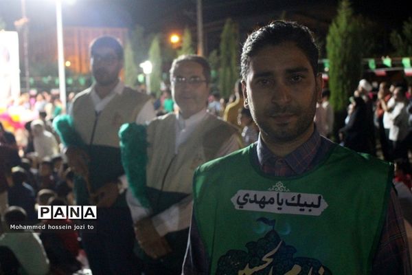 جشن بزرگ خانوادگی امام رضایی‌ها با حضور کاروان زیر سایه خورشید