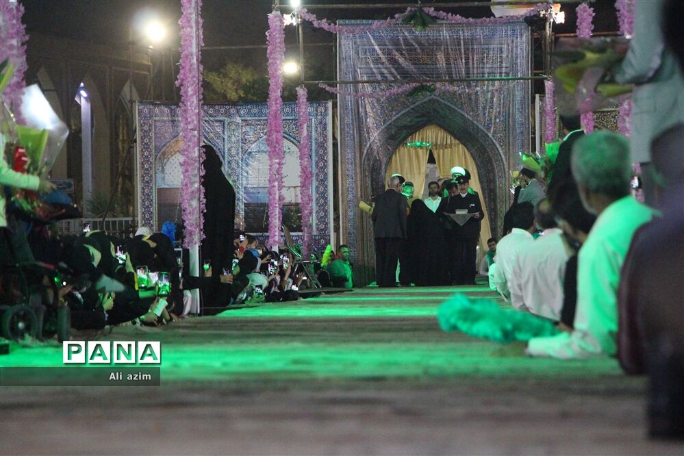 ‌جشن باشکوه زیر سایه خورشید در امامزاده سید جعفر یزد