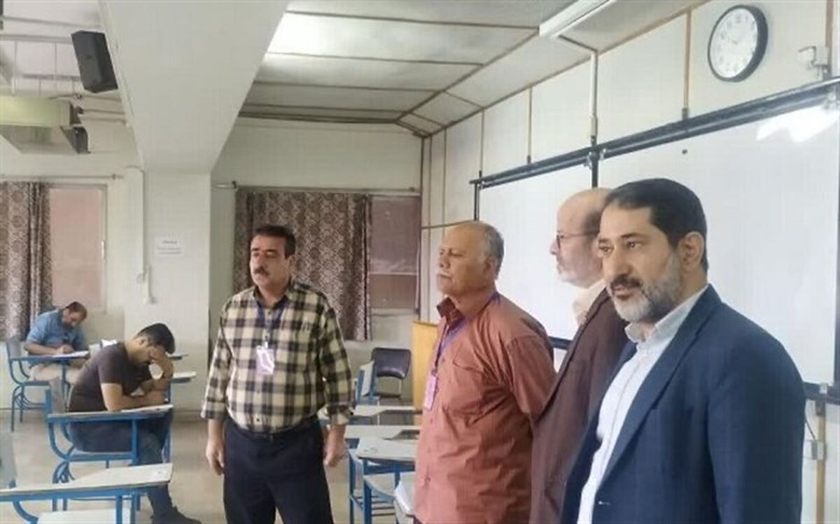 دهمین آزمون استخدامی مشترک فراگیر دستگاه‌های اجرایی کشور برگزار شد