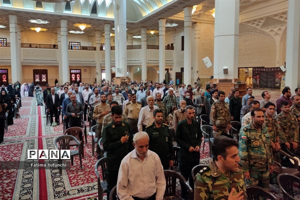 مراسم بزرگداشت سی وچهارمین سالگرد ارتحال ملکوتی حضرت امام خمینی (ره)در شیراز