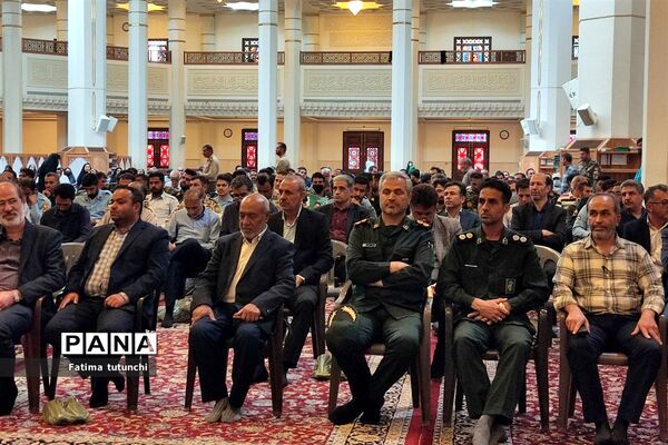 مراسم بزرگداشت سی وچهارمین سالگرد ارتحال ملکوتی حضرت امام خمینی (ره)در شیراز