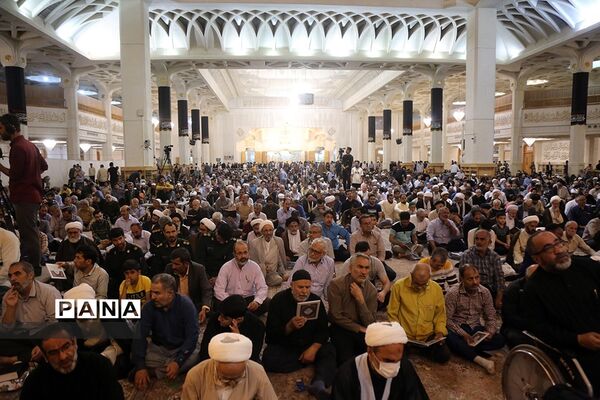 مراسم سالگرد ارتحال امام خمینی(ره) در حرم کریمه اهل بیت(س)