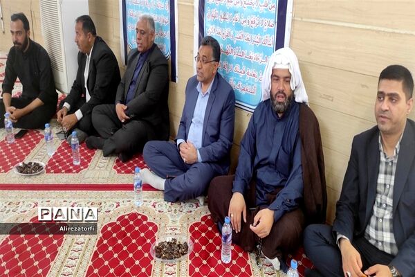 مراسم ارتحال حضرت امام خمینی (ره)در دشت آزادگان