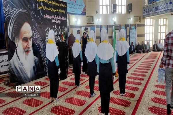مراسم ارتحال حضرت امام خمینی (ره)در دشت آزادگان