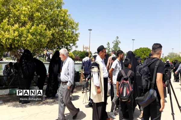 حضور دانش‌آموزان پاکدشت در مراسم رحلت امام‌خمینی (ره)