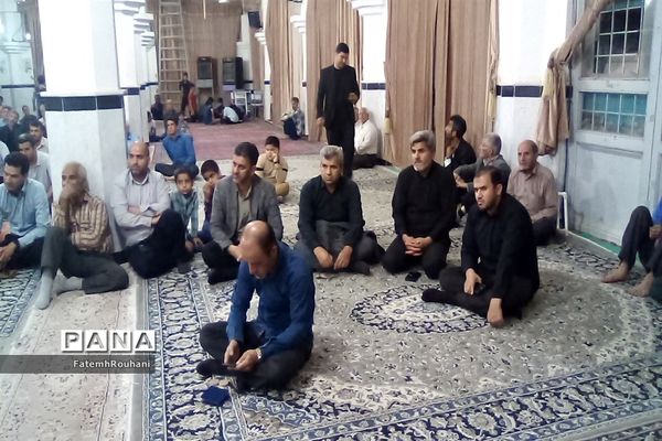 برگزاری مراسم ارتحال امام خمینی (ره) در شهرستان خلیل آباد