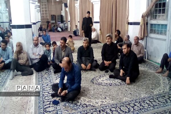 برگزاری مراسم ارتحال امام خمینی (ره) در شهرستان خلیل آباد