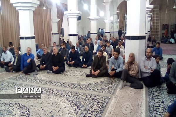 برگزاری مراسم ارتحال امام خمینی (ره) در شهرستان خلیل آباد